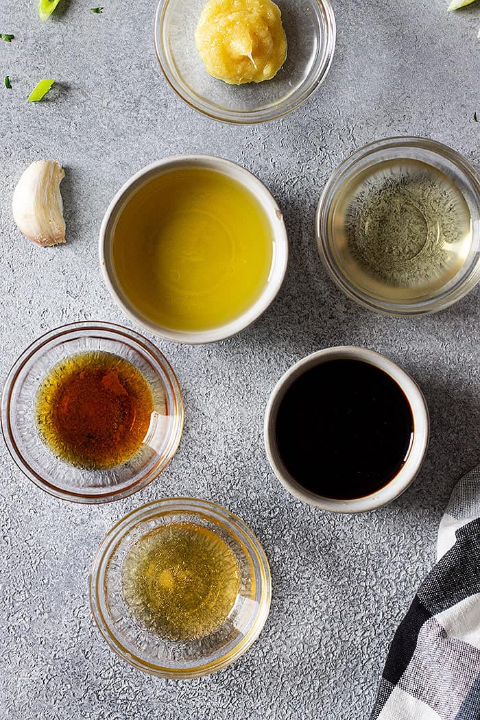 ingredients to make asian dressing