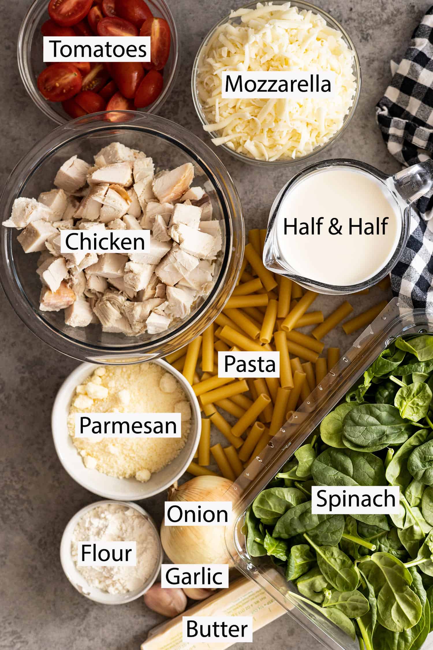 Chicken Florentine Pasta Casserole Countryside Cravings