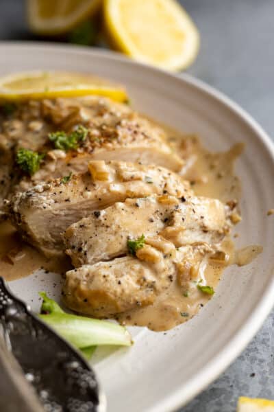 Creamy Lemon Chicken - Countryside Cravings