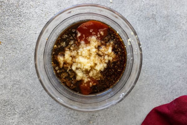 Picture of the sauce for the beef.